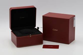 Thumbnail von Cartier Santos Dumont Edelstahl Handaufzug Herrenuhr Ref. WSSA0032 B&P 2021