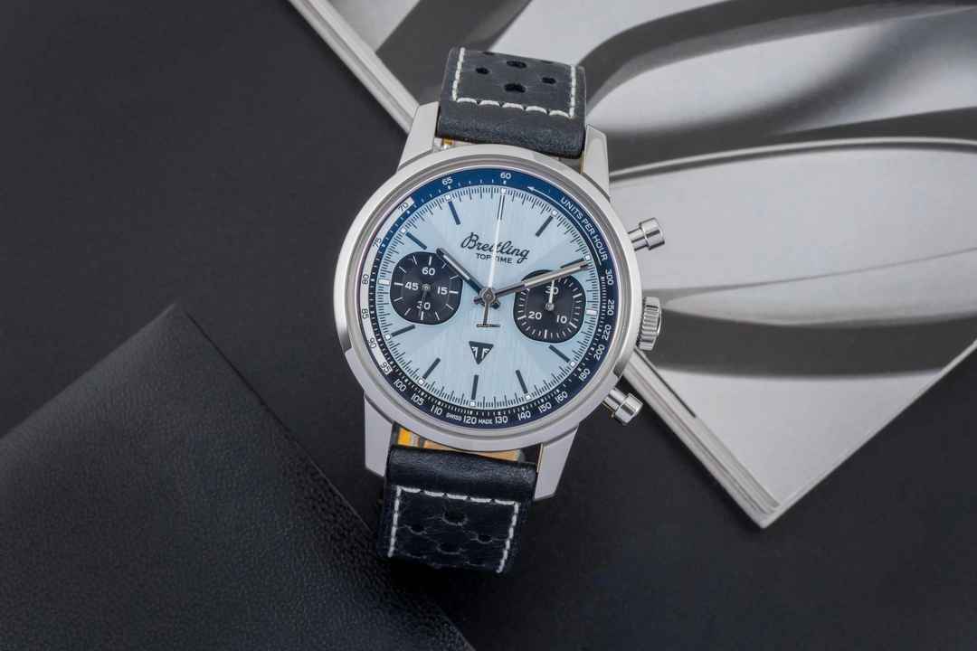  Breitling Top Time Chronograph Stahl Automatik Herrenuhr Ref. A23311121C1X1 B&P 