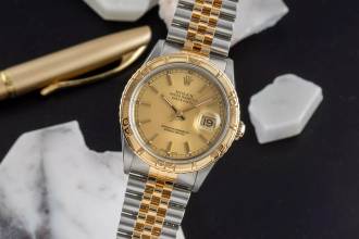Thumbnail von Rolex Datejust Turn-O-Graph Turn-O-Graph 36 Stahl / Gold Automatik Herrenuhr Ref. 16263 B&P