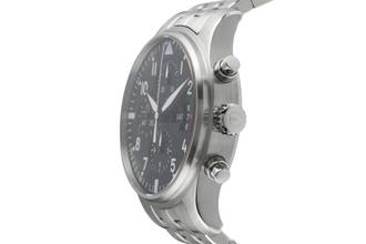 Thumbnail von IWC Fliegeruhr Chronograph Stahl Automatik Herrenuhr Ref. IW377704 B&P 2018