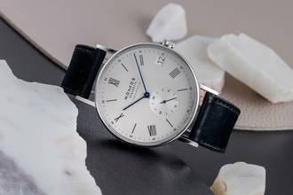 Thumbnail von NOMOS Neomatik Stahl Automatik Herrenuhr Ref. 261 Box Papiere 2022