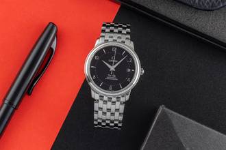 Thumbnail von Omega De Ville Edelstahl Black Dial Automatik Edelstahl Ref. 4500.50.00