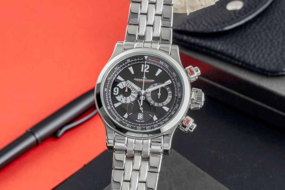  Jaeger-LeCoultre Master Compressor Chronograph Stahl Automatik Ref. Q1758470 146.8.25 B&P 