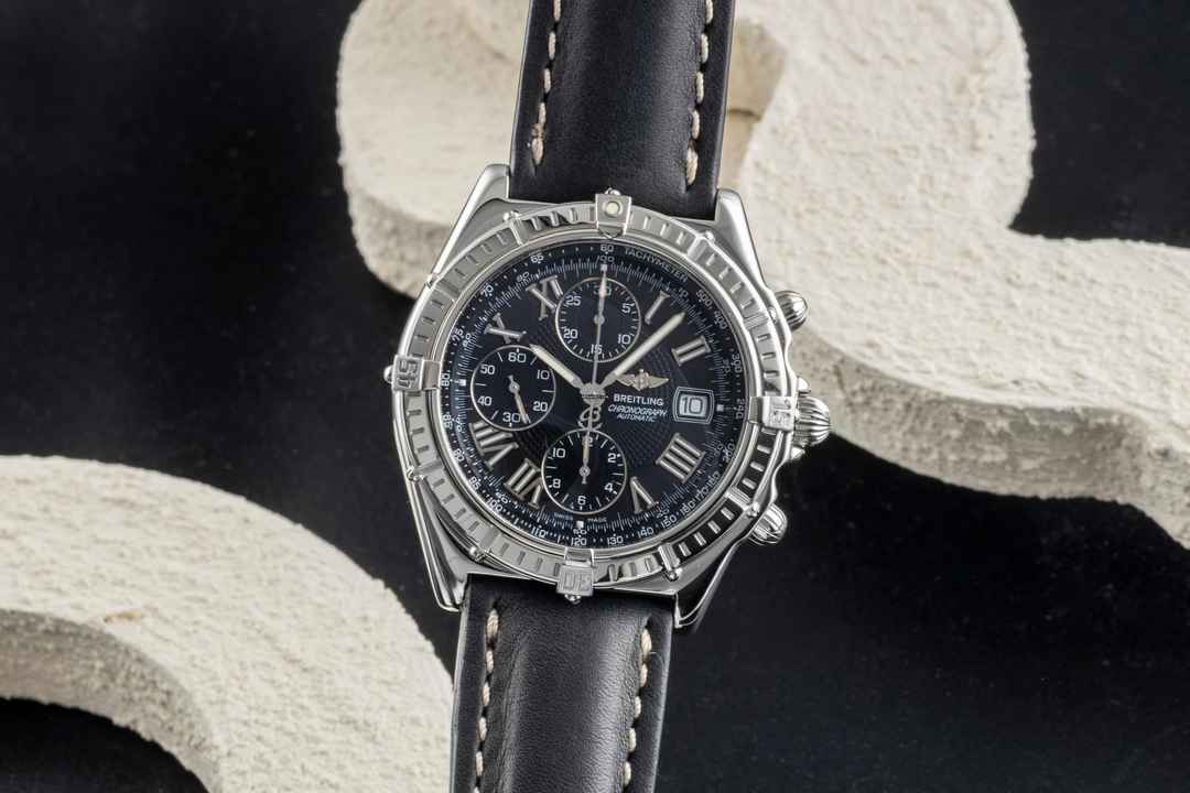  Breitling Crosswind Chronograph Automatik Edelstahl Herrenuhr Ref. A13055 