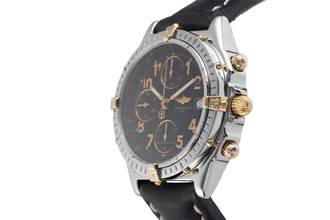 Thumbnail von Breitling Chronomat Chronograph Stahl / Gold Automatik Herrenuhr Ref. B13050.1