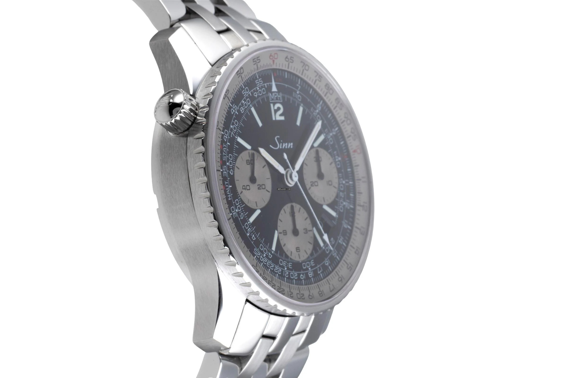 Thumbnail von Sinn 903 903St Navigationschronograph Edelstahl Automatik Herrenuhr Ref. 903.040 Box