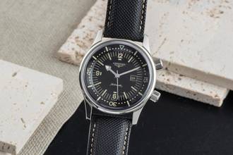 Thumbnail von Longines Legend Diver Stahl Automatik Herrenuhr Ref. L3.374.4.50.0 B&P NP 2550 