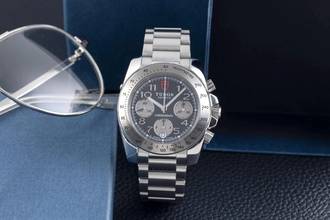 Thumbnail von Tudor Sport Chronograph Silver Dial Stahl Automatik Herrenuhr Ref. 20300 Papers