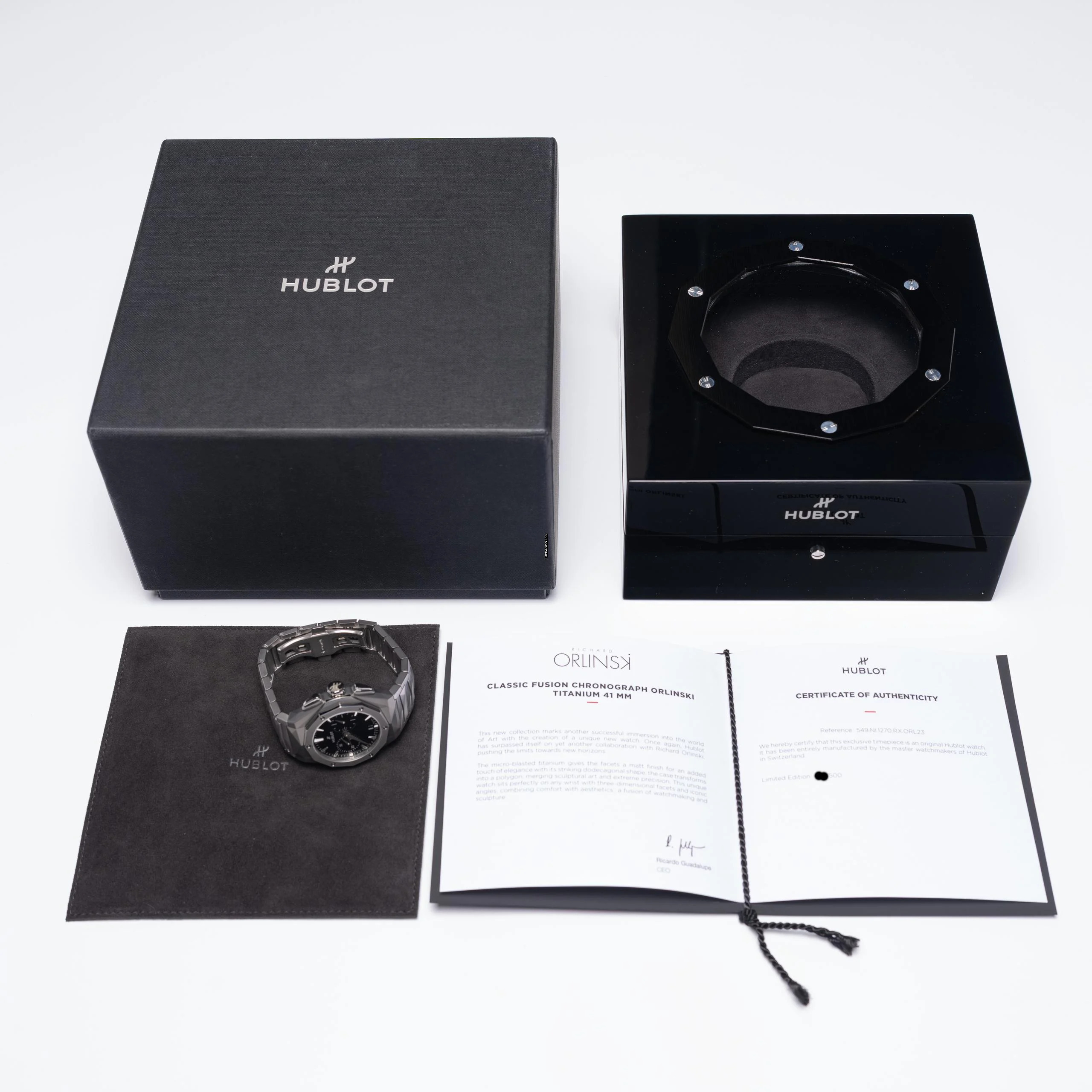 Thumbnail von Hublot Classic Fusion Chrono Orlinski 41 – 549.NI.1270.RX.ORL23 – NEW & Unworn – 2025 Full Set