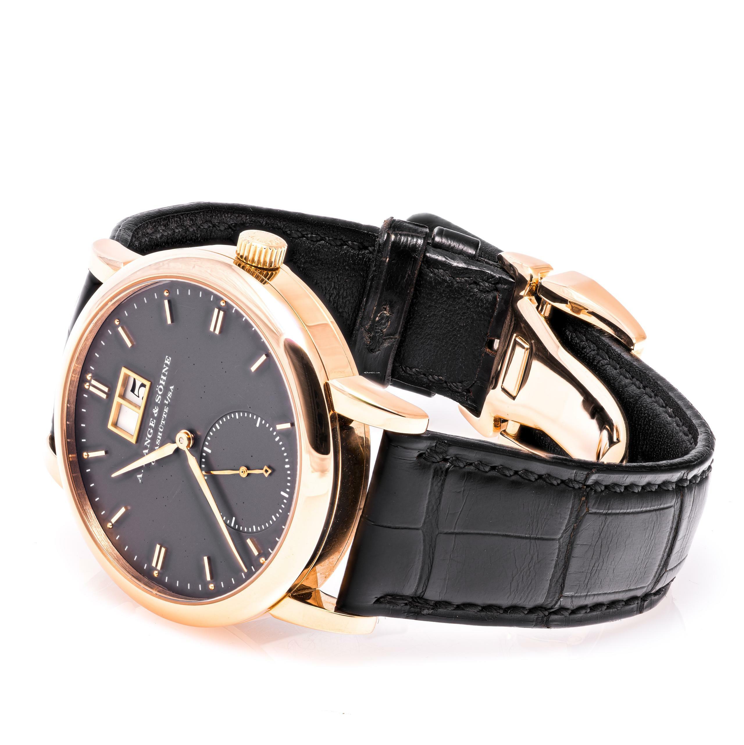 Thumbnail von A. Lange & Söhne Saxonia 37 Grey – 315.033 – like NEW – 2007 Germany