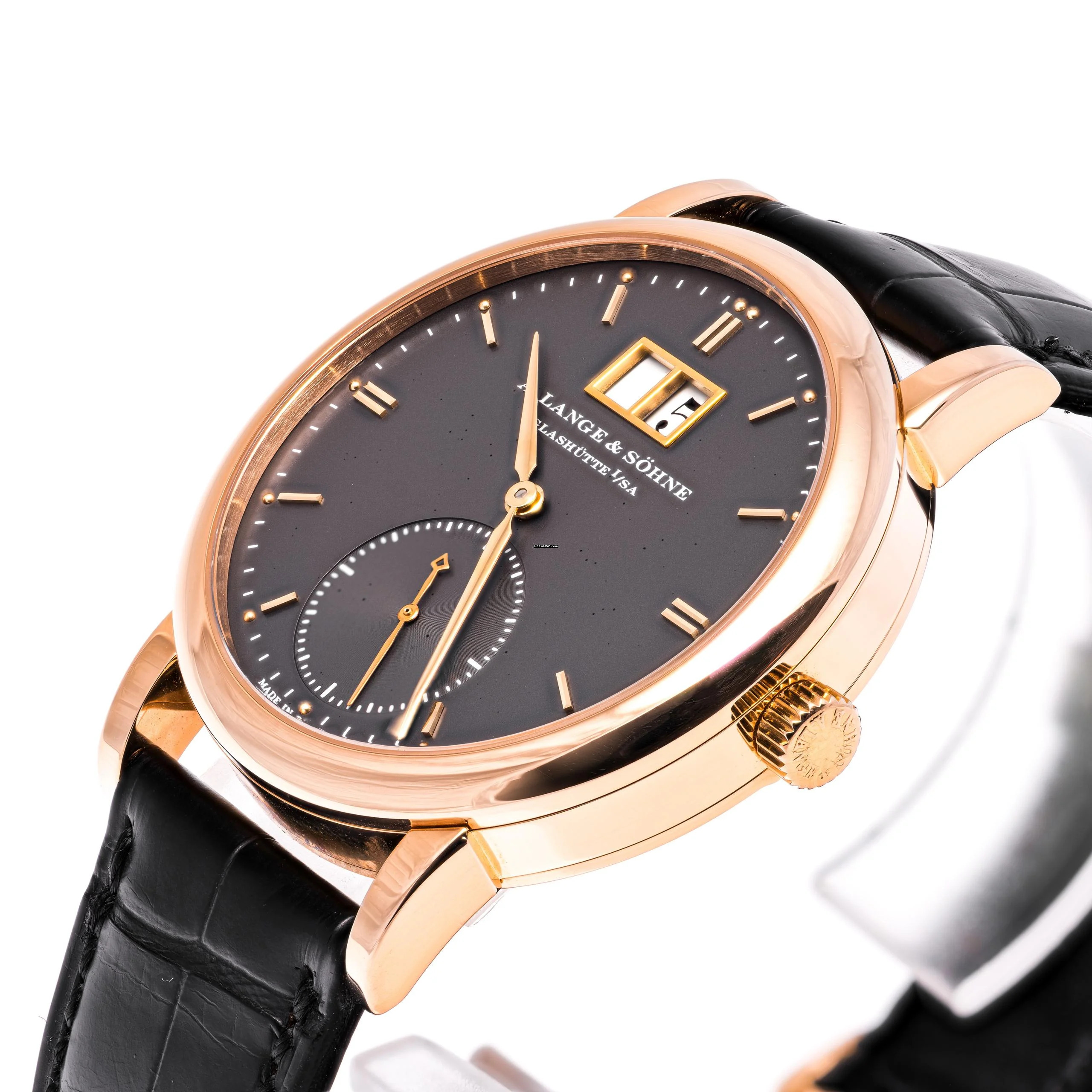 Thumbnail von A. Lange & Söhne Saxonia 37 Grey – 315.033 – like NEW – 2007 Germany