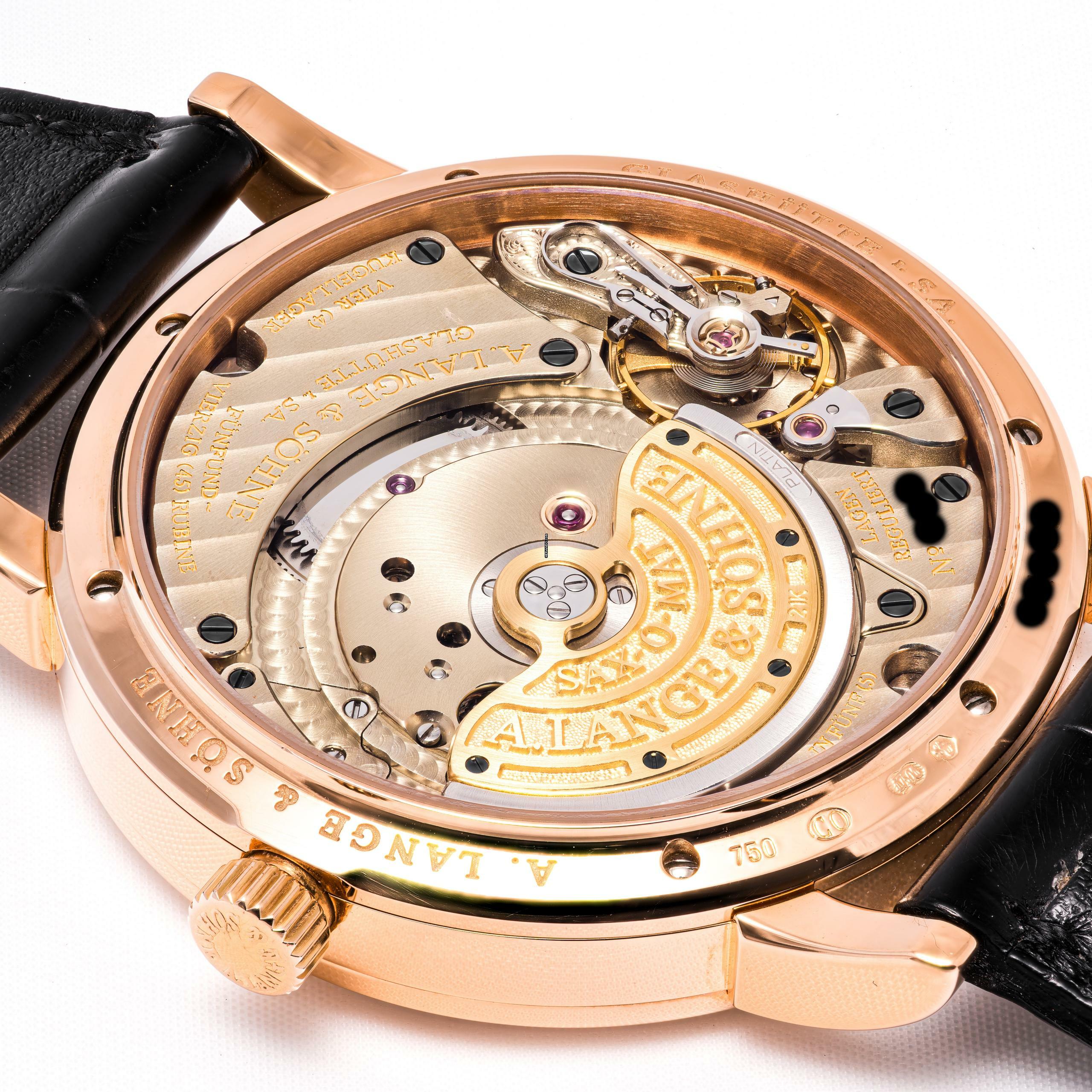 Thumbnail von A. Lange & Söhne Saxonia 37 Grey – 315.033 – like NEW – 2007 Germany