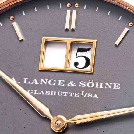  A. Lange & Söhne Saxonia 37 Grey – 315.033 – like NEW – 2007 Germany 