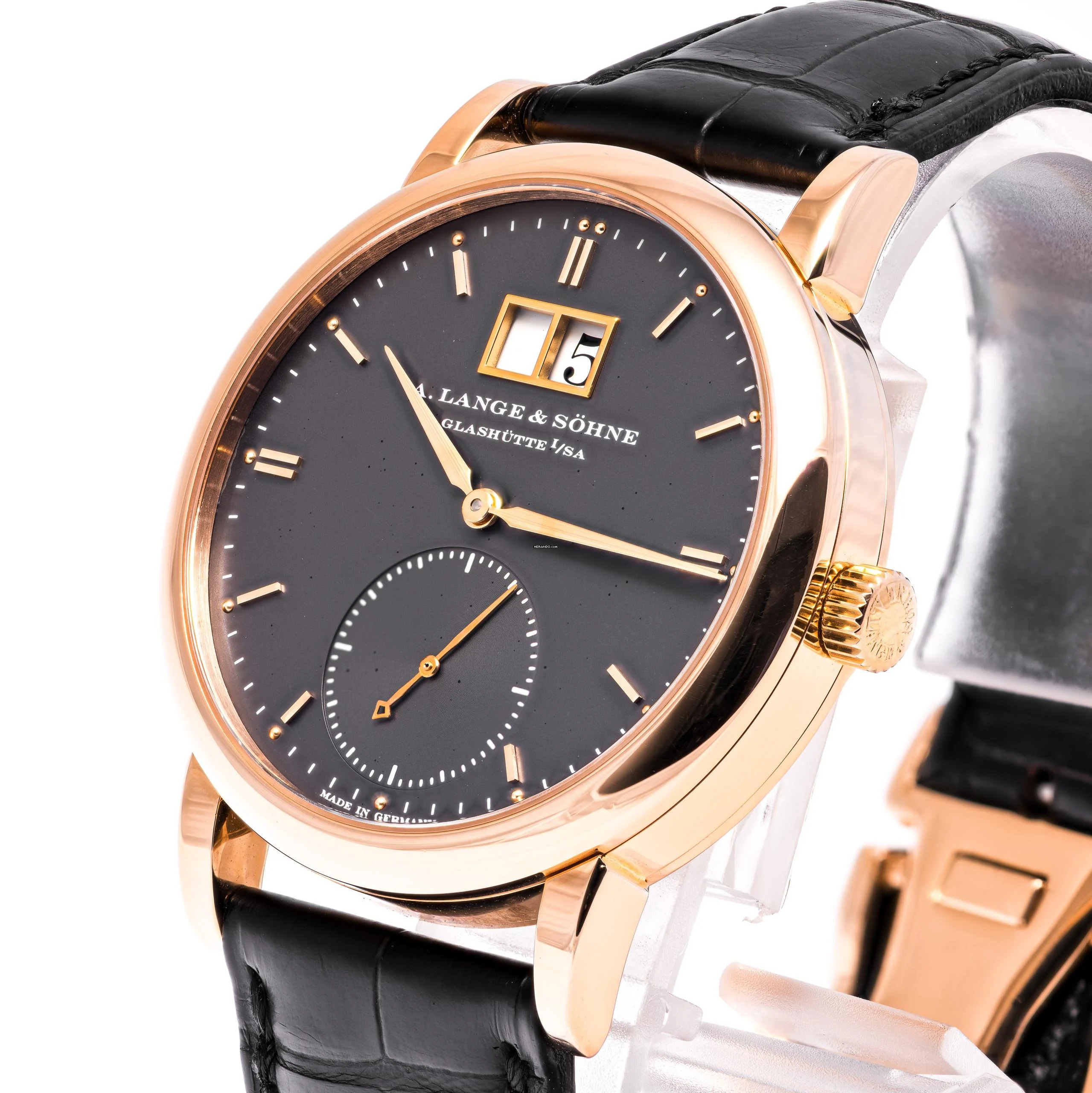 Thumbnail von A. Lange & Söhne Saxonia 37 Grey – 315.033 – like NEW – 2007 Germany