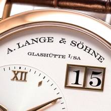 Thumbnail von A. Lange & Söhne Lange 1 Rosegold 38,5mm Silver – 101.032 – like NEW – 1998