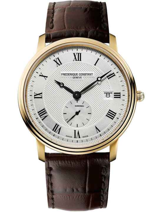  Frederique Constant Slimline Gents FC-245M5S5 Slimline Small Seconds Herrenuhr 