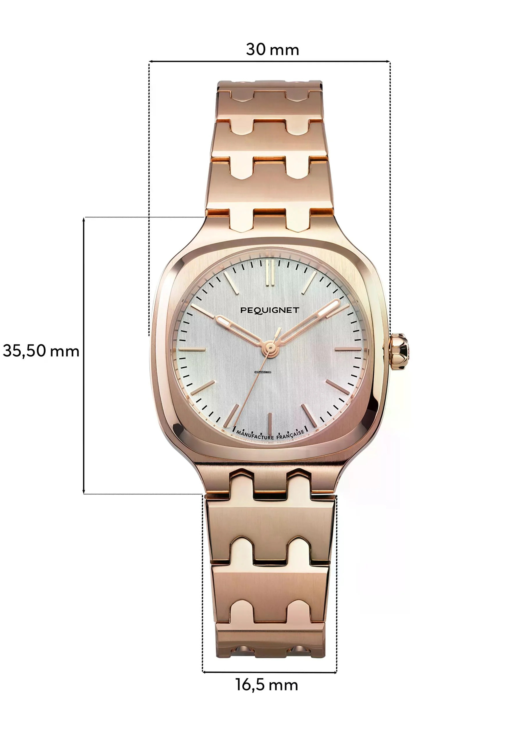 Thumbnail von Pequignet Concorde Gold Watch Gold Bracelet 30mm