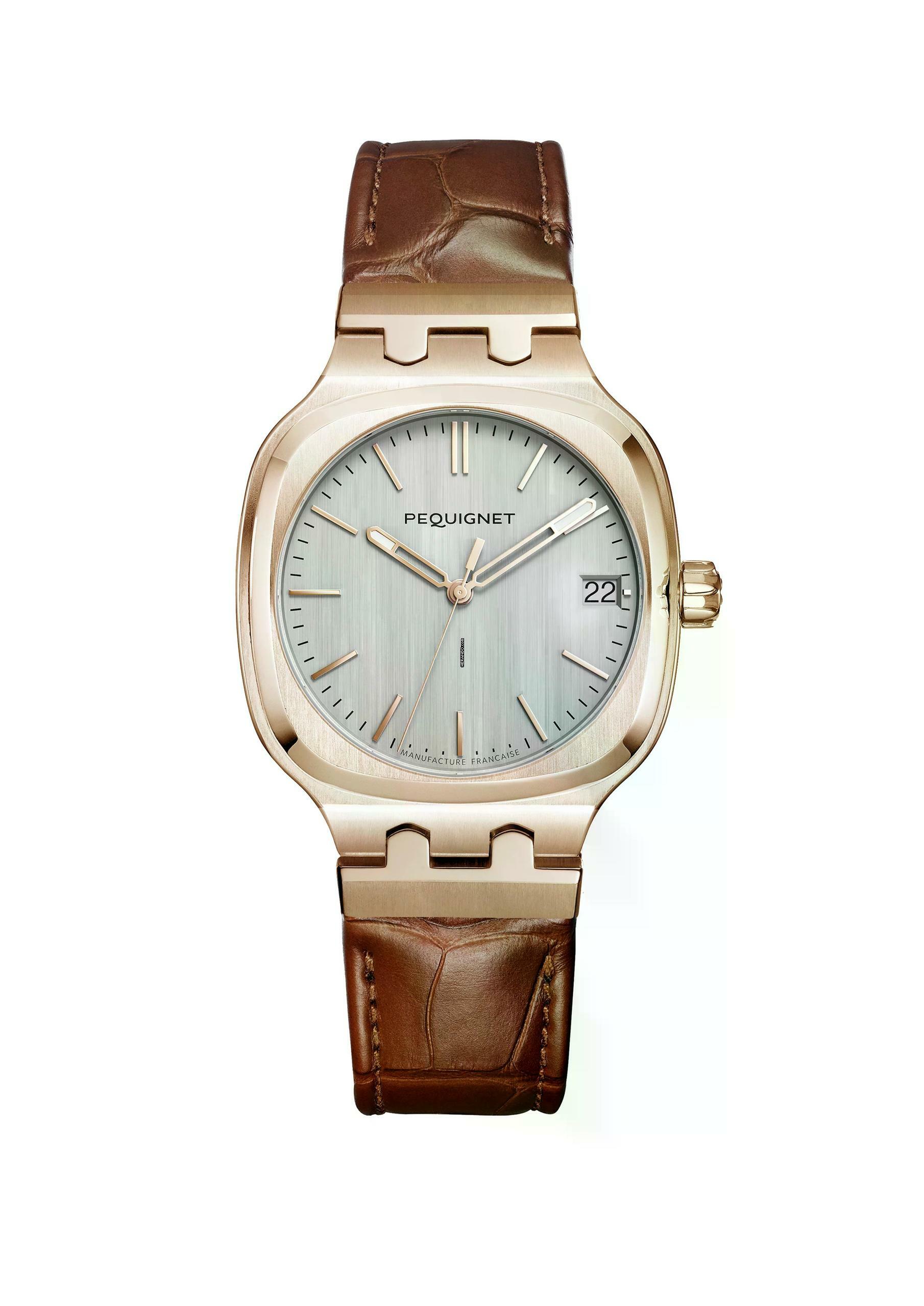 Thumbnail von Pequignet Concorde Gold Watch Gold Bracelet 30mm