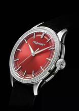 Thumbnail von Pequignet Royale Paris Watch - 36 mm Burgundy dial bezel with 78 diamonds