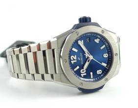 Thumbnail von Hublot Big Bang Integrated Time Only Titanium Blue Hublot Box and E-Warranty 12-2025