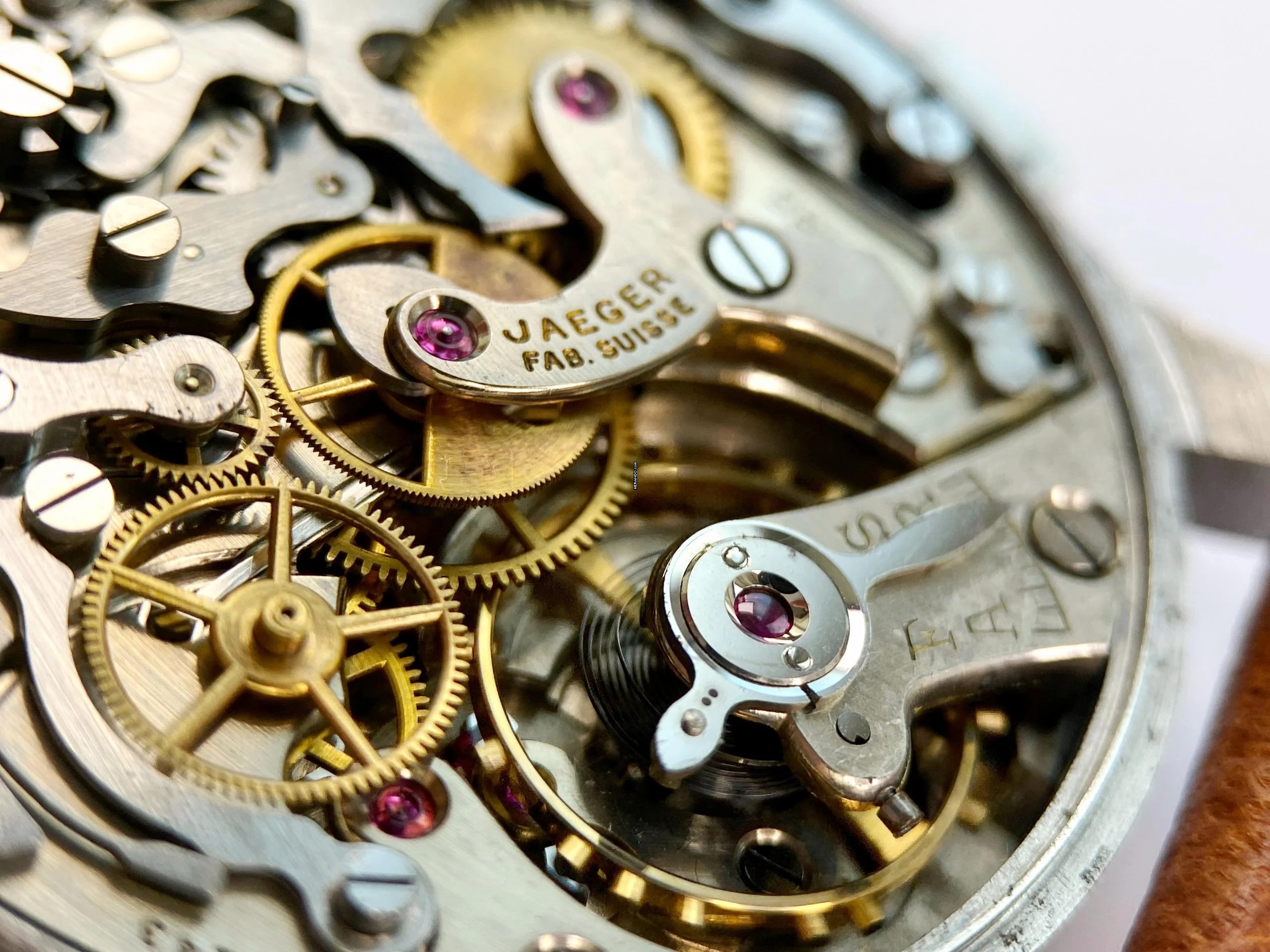 Thumbnail von Jaeger-LeCoultre Classic Vintage Chronograph Steel Jaeger-Only Dial 35mm unbekannt