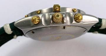 Thumbnail von Breitling Chronomat Serviced (560e) Chronomat Vintage Chronograph Green Grün 81950 81950
