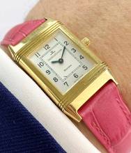 Thumbnail von Jaeger-LeCoultre Reverso Lady Serviced Reverso Solid Gold Lady Damen ref 206186 260186