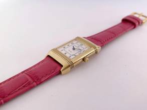 Thumbnail von Jaeger-LeCoultre Reverso Lady Serviced Reverso Solid Gold Lady Damen ref 206186 260186