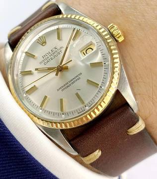 Rolex Datejust 36 36mm ref 1601 Steel/Gold Automatic Vintage 1601 1601 