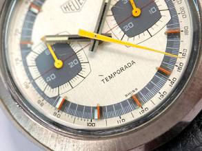 Thumbnail von Heuer Vintage Temporada Chronograph Handwinding ref 733809 733809