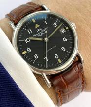 Thumbnail von IWC Portofino Automatic Serviced (400e) Portofino Military Automatic Black Military Dial ref 3513 3513