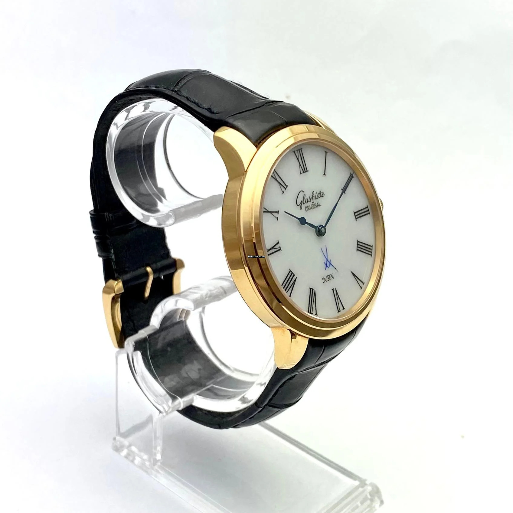 Thumbnail von Glashütte Original Senator Meissen Roségold 2011