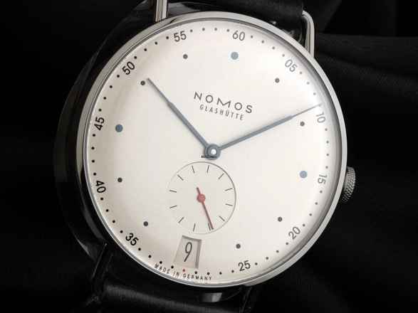  NOMOS Metro 38 Datum Glashütte Metro Datum Ref.1102 2019 Full Set wie Neu Metro 