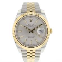 Thumbnail von Rolex Datejust 41 Steel/Gold Jubilee Fluted Silver Dial