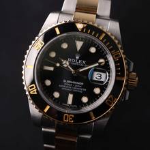 Thumbnail von Rolex Submariner Date Steel Gold Black Dial