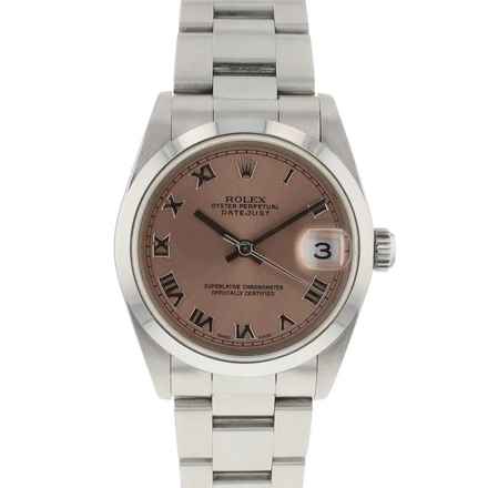  Rolex Datejust 31 Pink Roman Dial 