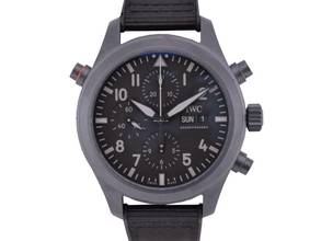 Thumbnail von IWC Fliegeruhr Doppelchronograph Pilot's Double Chronograph Top Gun 44mm Iw371815