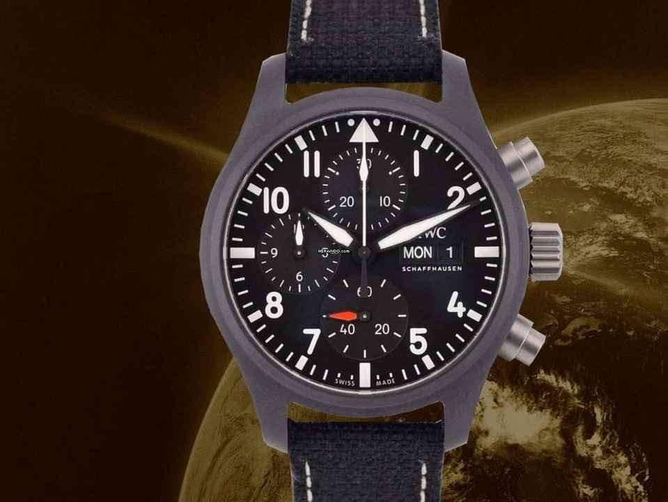  IWC Fliegeruhr Chronograph Top Gun Pilot's Chronograph 41 Top Gun Iw389401 Automatic 