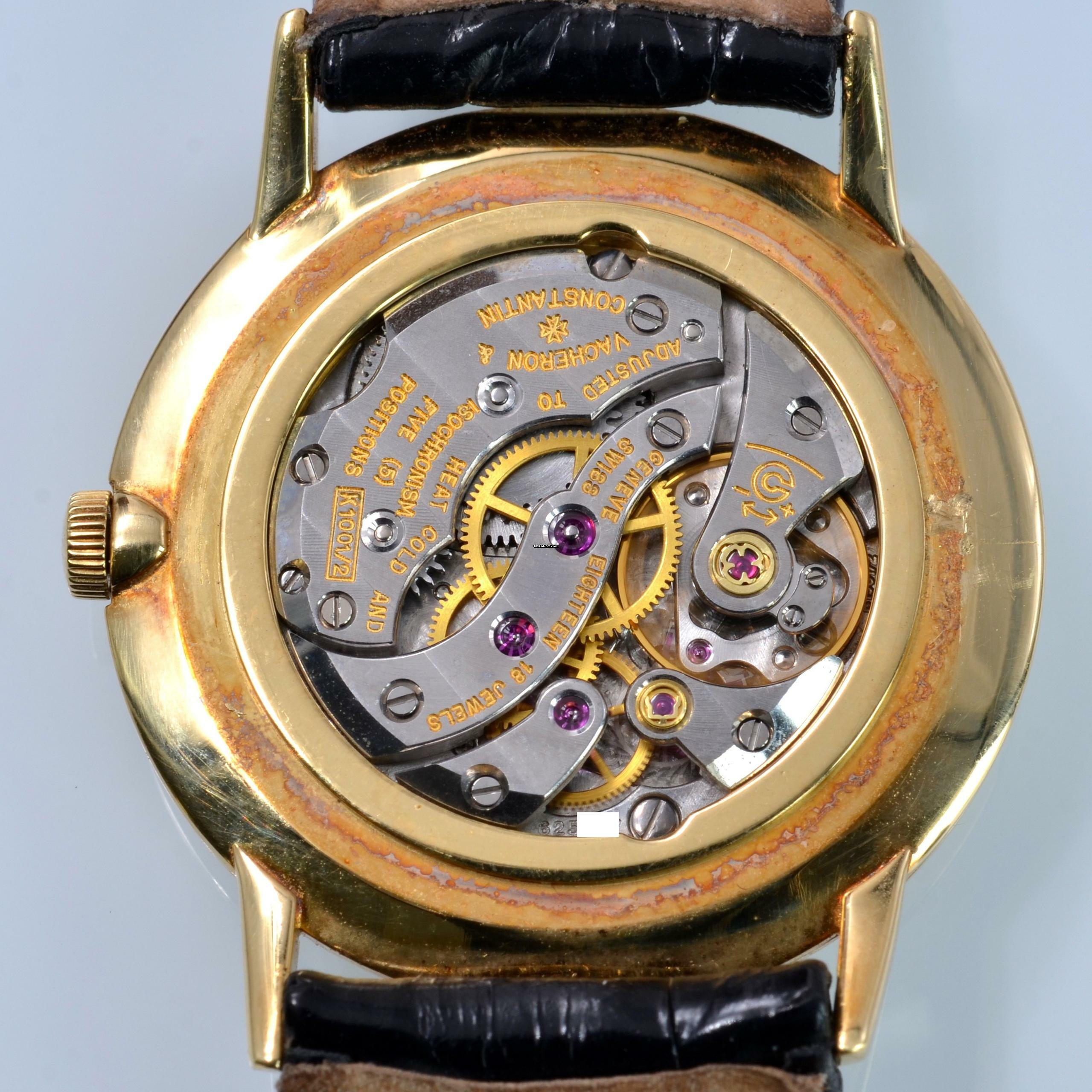 Thumbnail von Vacheron Constantin Classic 32MM Ultra-Thin silver dial yellow gold 18KT 1960