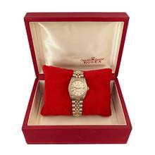 Thumbnail von Rolex Datejust 31 6827 Data Ladies 31MM silver dial