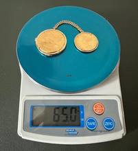 Thumbnail von Piaget Coin watch 20 dollars U.S.A. to double eagle yellow gold 18KT