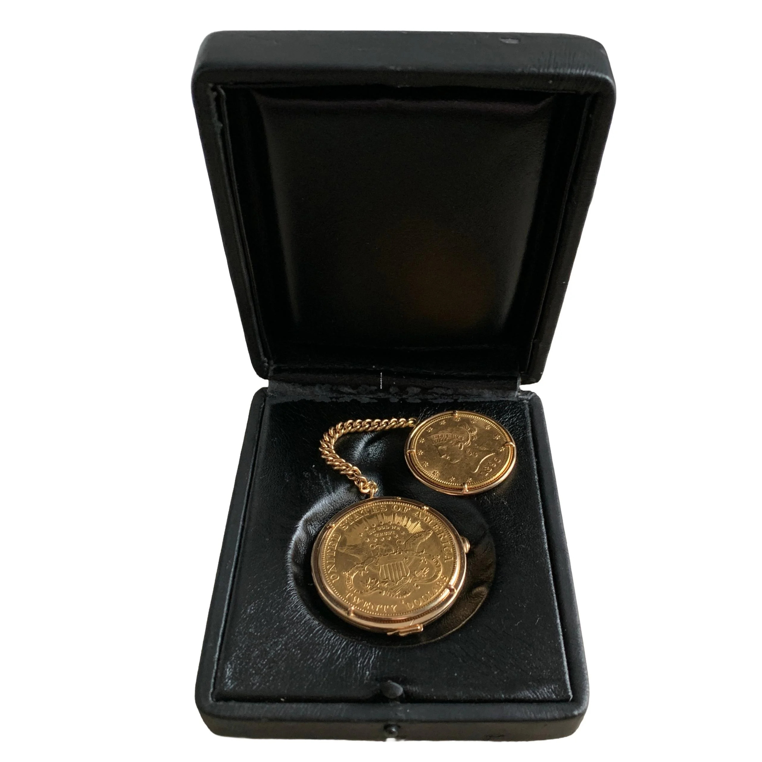 Thumbnail von Piaget Coin watch 20 dollars U.S.A. to double eagle yellow gold 18KT