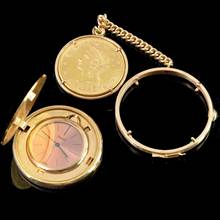 Thumbnail von Piaget Coin watch 20 dollars U.S.A. to double eagle yellow gold 18KT