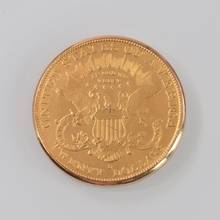 Thumbnail von Piaget Coin watch 20 dollars U.S.A. to double eagle yellow gold 18KT