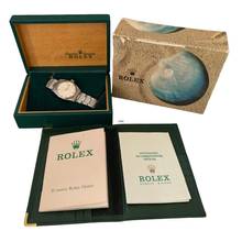 Thumbnail von Rolex Datejust 36 1603 Soleil silver dial 1969 Full Set