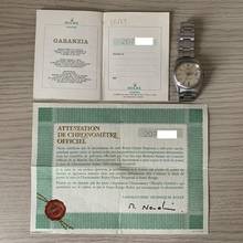 Thumbnail von Rolex Datejust 36 1603 Soleil silver dial 1969 Full Set