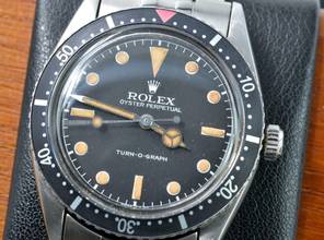 Thumbnail von Rolex Turn-O-Graph Turn-O-Graph 6202 black matte dial 1953