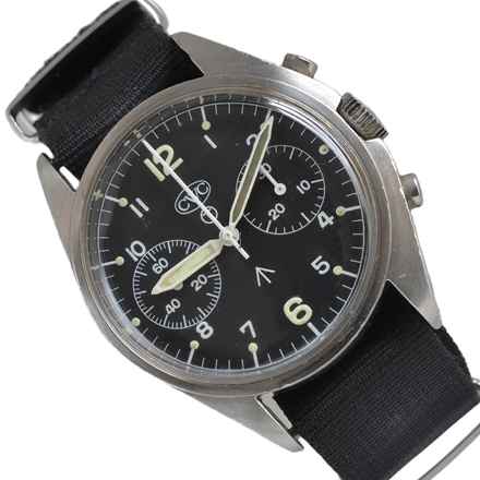  CWC Chronograph military Royal Navy Force British 1972 