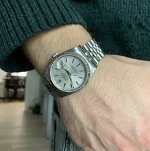 Thumbnail von Rolex Datejust 36 16234 Soleil silver dial Full Set Like NEW