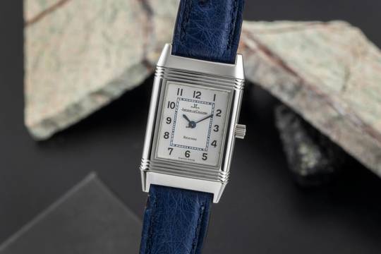  Jaeger-LeCoultre Reverso Classique Edelstahl Damenuhr Ref. 260.8.08 Klassiker 